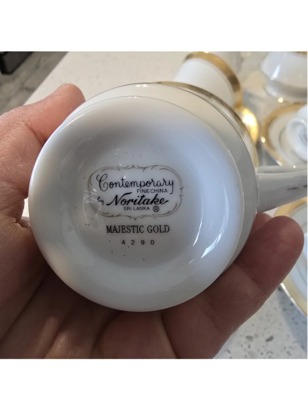 Noritake majestic gold